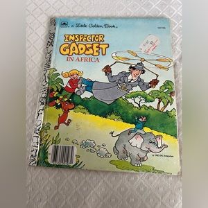INSPECTOR GADGET (LITTLE GOLDEN BOOKS) By Sandra Beris vintage 1984